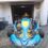 mini kart TOP KART modello Blue Eagle pronto pista